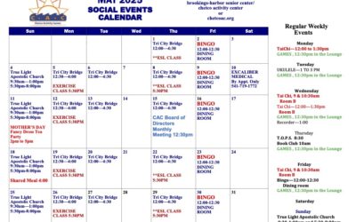 May Calendar of Events