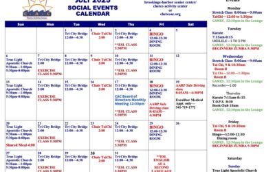 July Calendar of Events