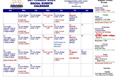 September Calendar of Events